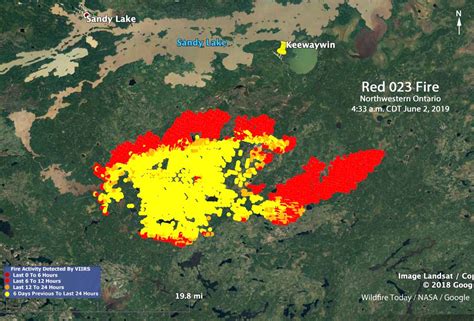 A map from the province's fire agency shows fire numbers this year. . Quebec fire map